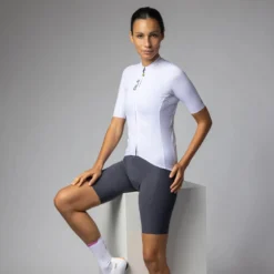 Maglia donna Ale Pragma Color Block - Bianco