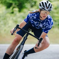 Maglia donna Ale Pragma Flower - Blu
