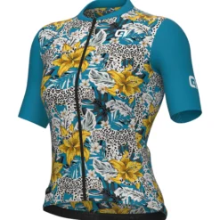 Maglia donna Ale PR-E Hibiscus - Verde