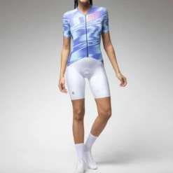Maglia donna Ale PR-E Techno - Azzurro