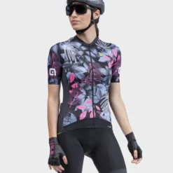 Maglia donna Ale PRS Garden - Nero