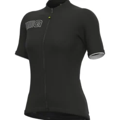 Maglia donna Ale Solid Color Block - Nero