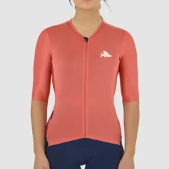 Maglia donna Cafe du Cycliste Olympe - Arancio