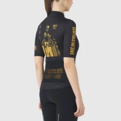 Maglia donna Cafe du Cycliste Paris - Nero