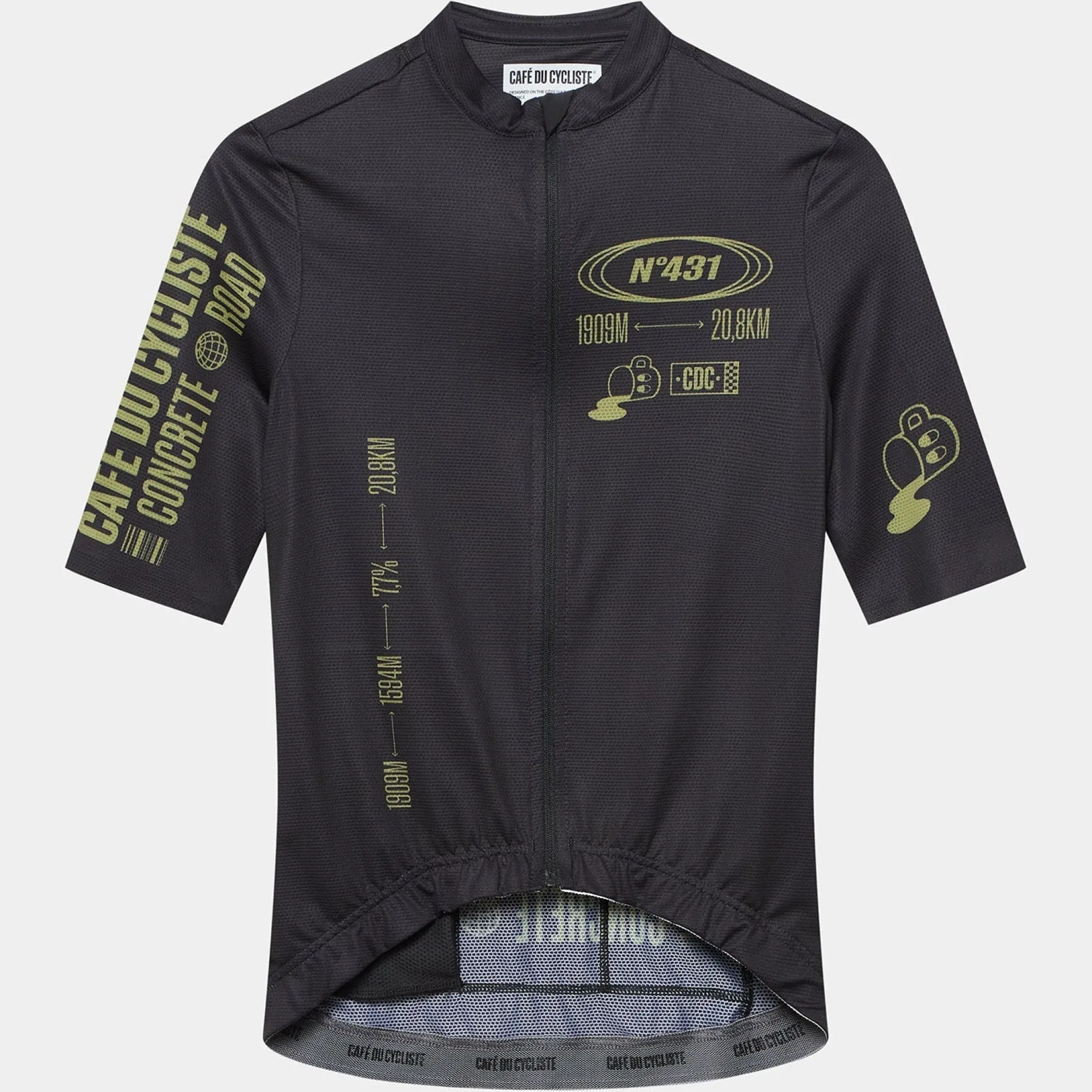 Maglia donna Cafe du Cycliste Ventoux - Nero