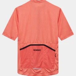 Maglia donna Cafe du Cycliste Fleurette - Arancio