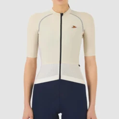 Maglia donna Cafe du Cycliste Magda - Beige