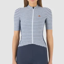 Maglia donna Cafe du Cycliste Romy - Blu