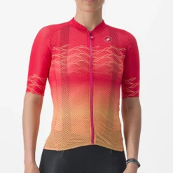 Maglia donna Castelli Climber's 2.0 - Rosa arancio