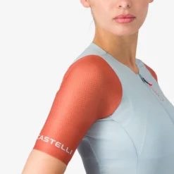Maglia donna Castelli Corretto - Azzurro