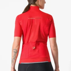 Maglia donna Castelli Perfetto RoS 2W Wind - Rosa scuro
