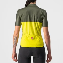 Maglia donna Castelli Velocissima - Giallo