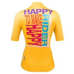 Maglia donna Cinelli Tempo - Giallo