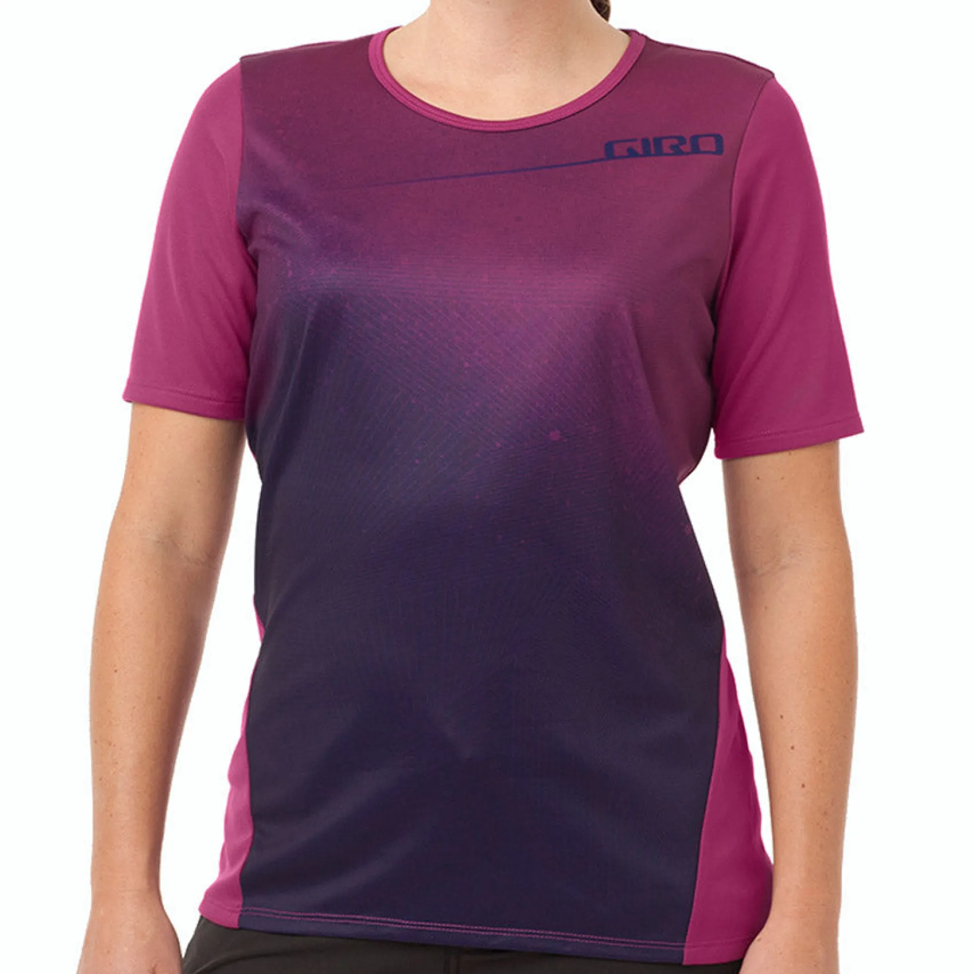 Maglia Donna Giro Roust - Berry Fade