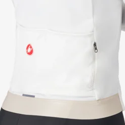 Maglia donna maniche lunghe Castelli Espresso Thermal - Bianco