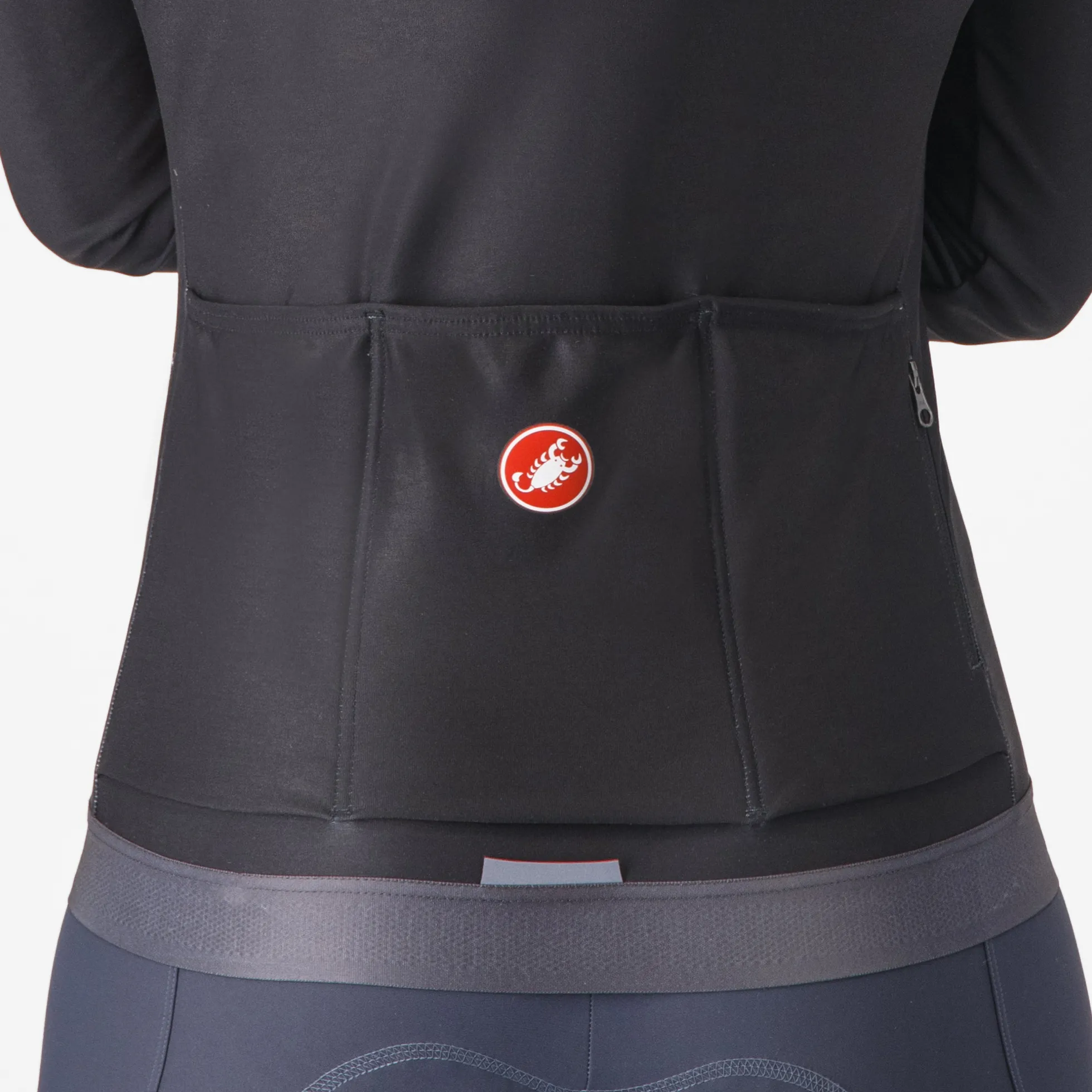 Maglia donna maniche lunghe Castelli Espresso Thermal - Nero
