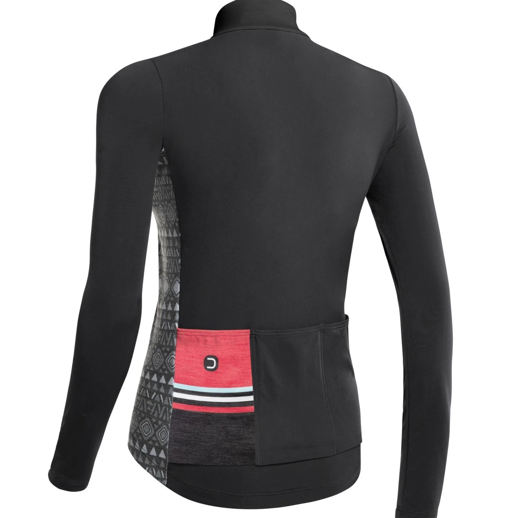 Maglia donna maniche lunghe Dotout Fanatica Wool - Grigio nero