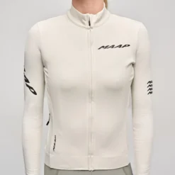 Maglia donna maniche lunghe Maap Emerge Thermal - Bianco