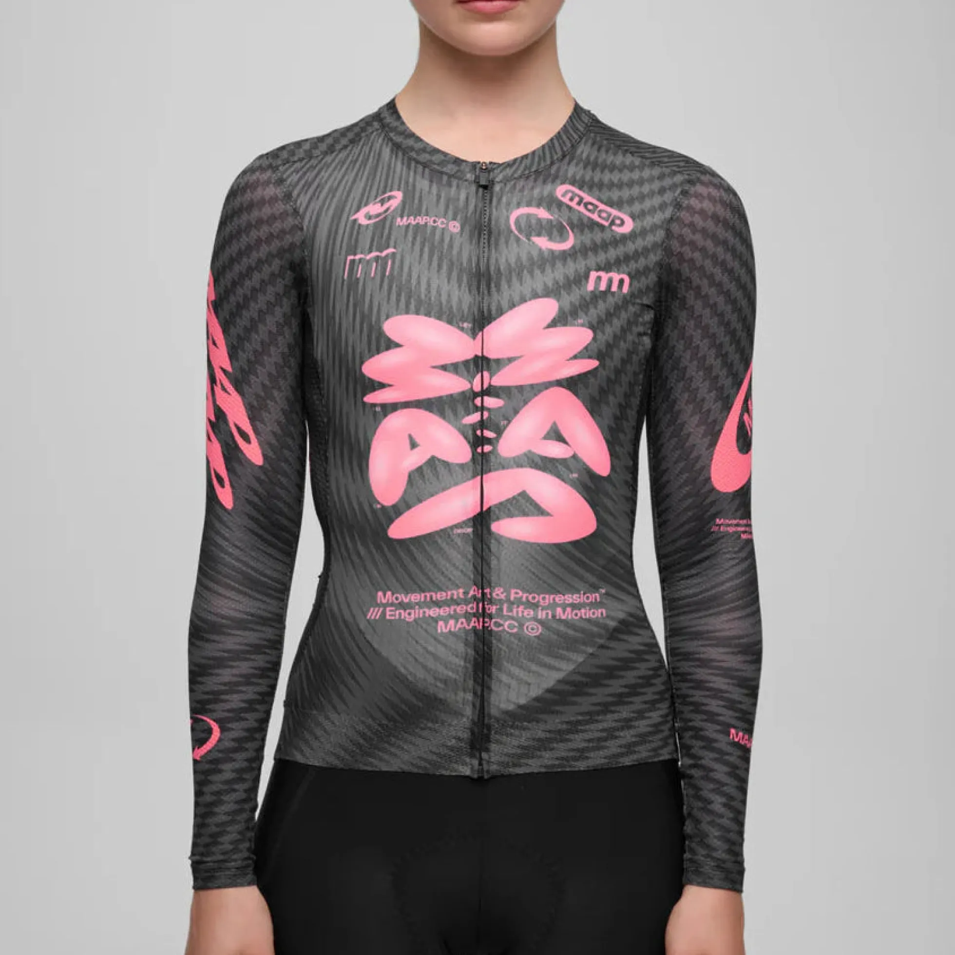 Maglia donna maniche lunghe Maap Spectrum Pro Air 3.0 - Nero