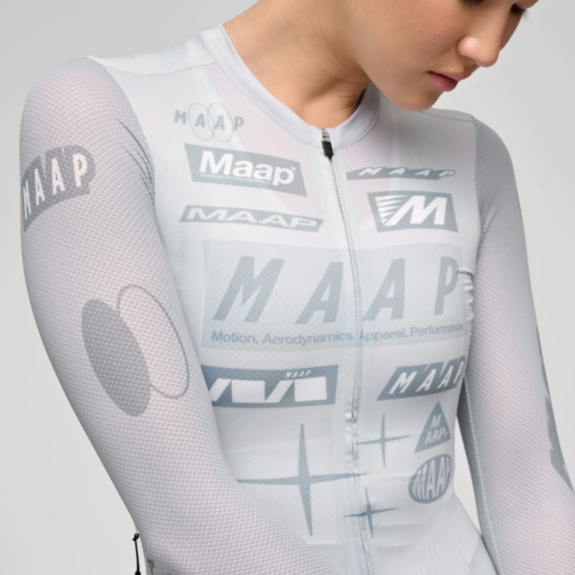Maglia donna maniche lunghe Maap Drome Pro Air 3.0 - Grigio