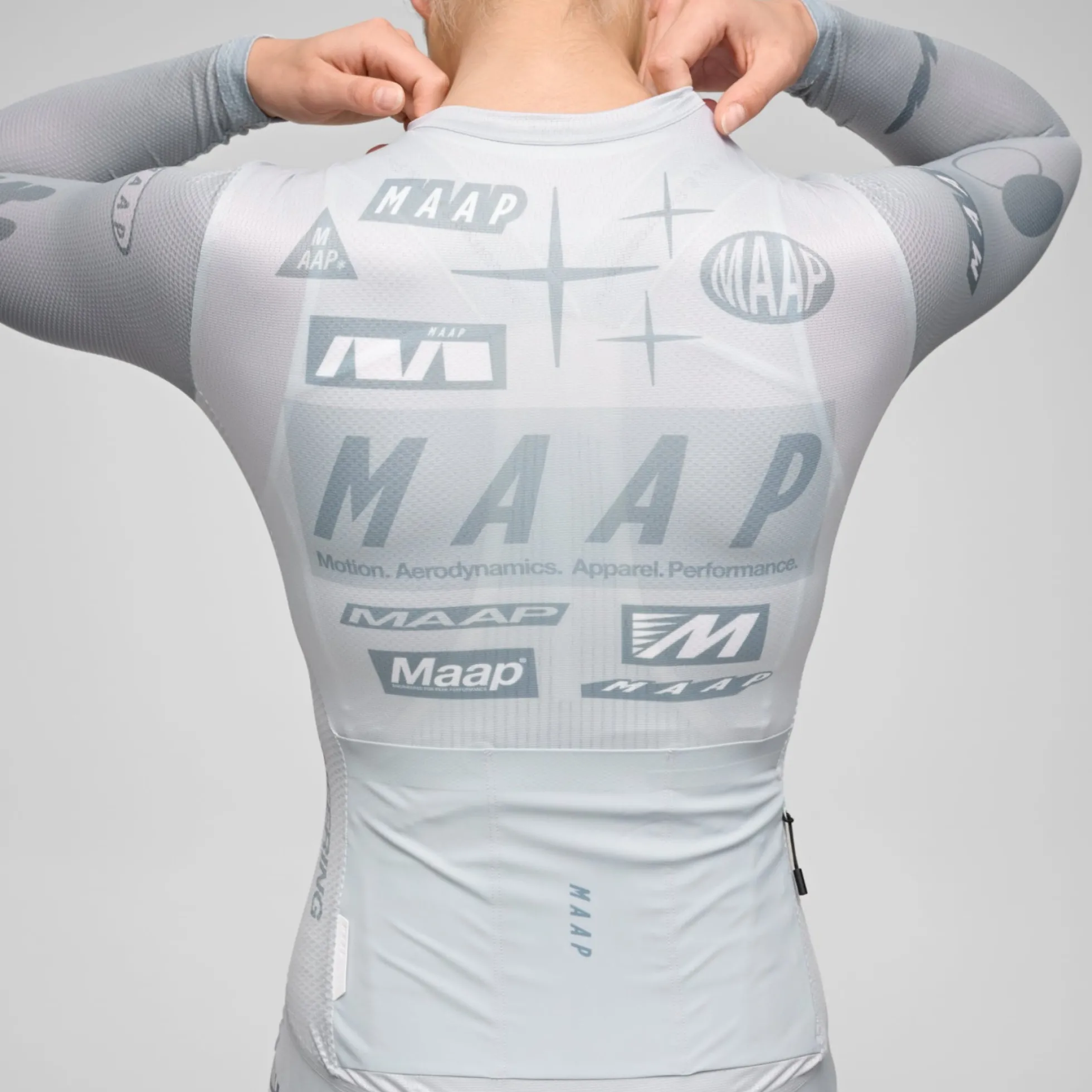 Maglia donna maniche lunghe Maap Drome Pro Air 3.0 - Grigio