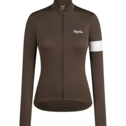 Maglia donna maniche lunghe Rapha Core - Marrone
