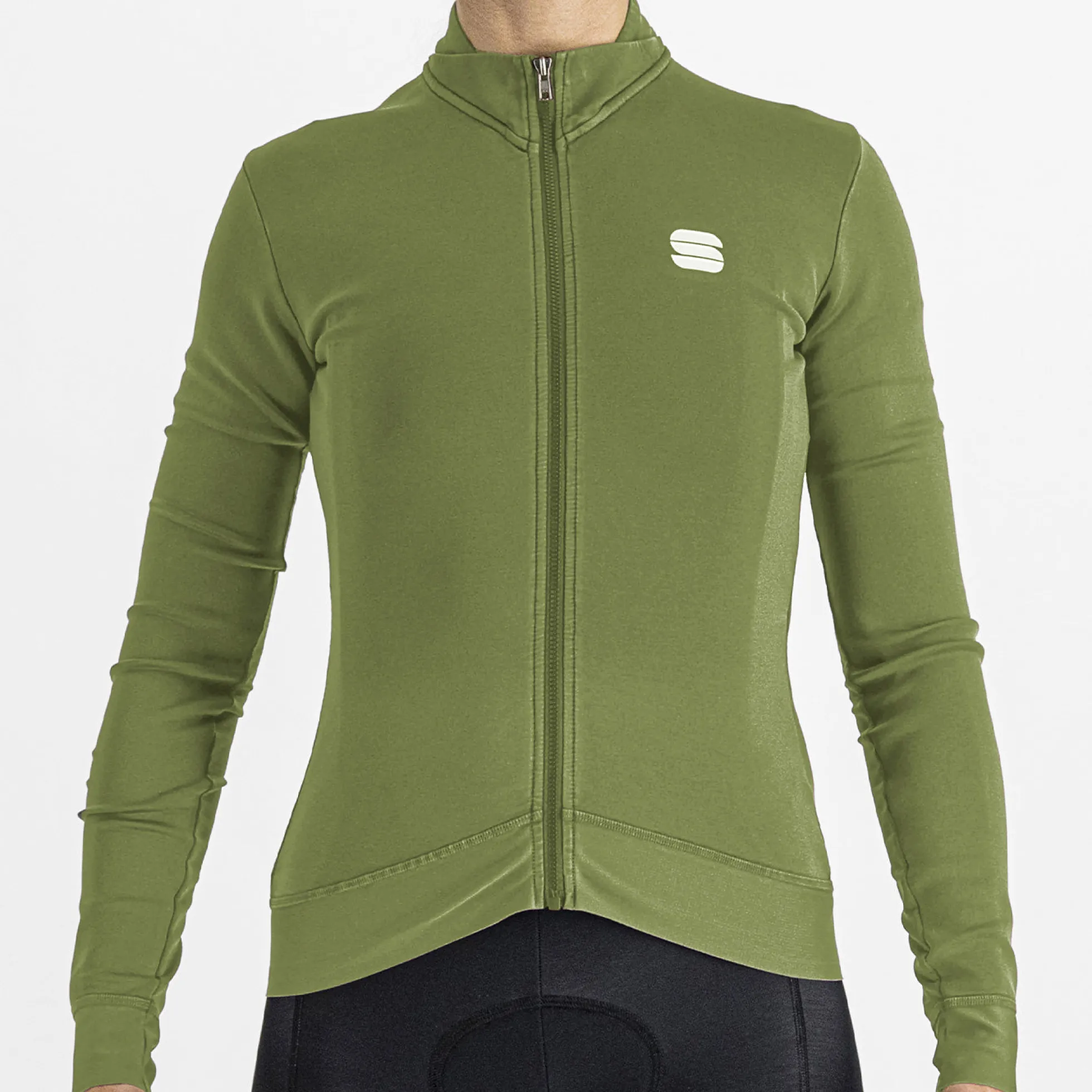 Maglia donna maniche lunghe Sportful Monocrome - Verde chiaro