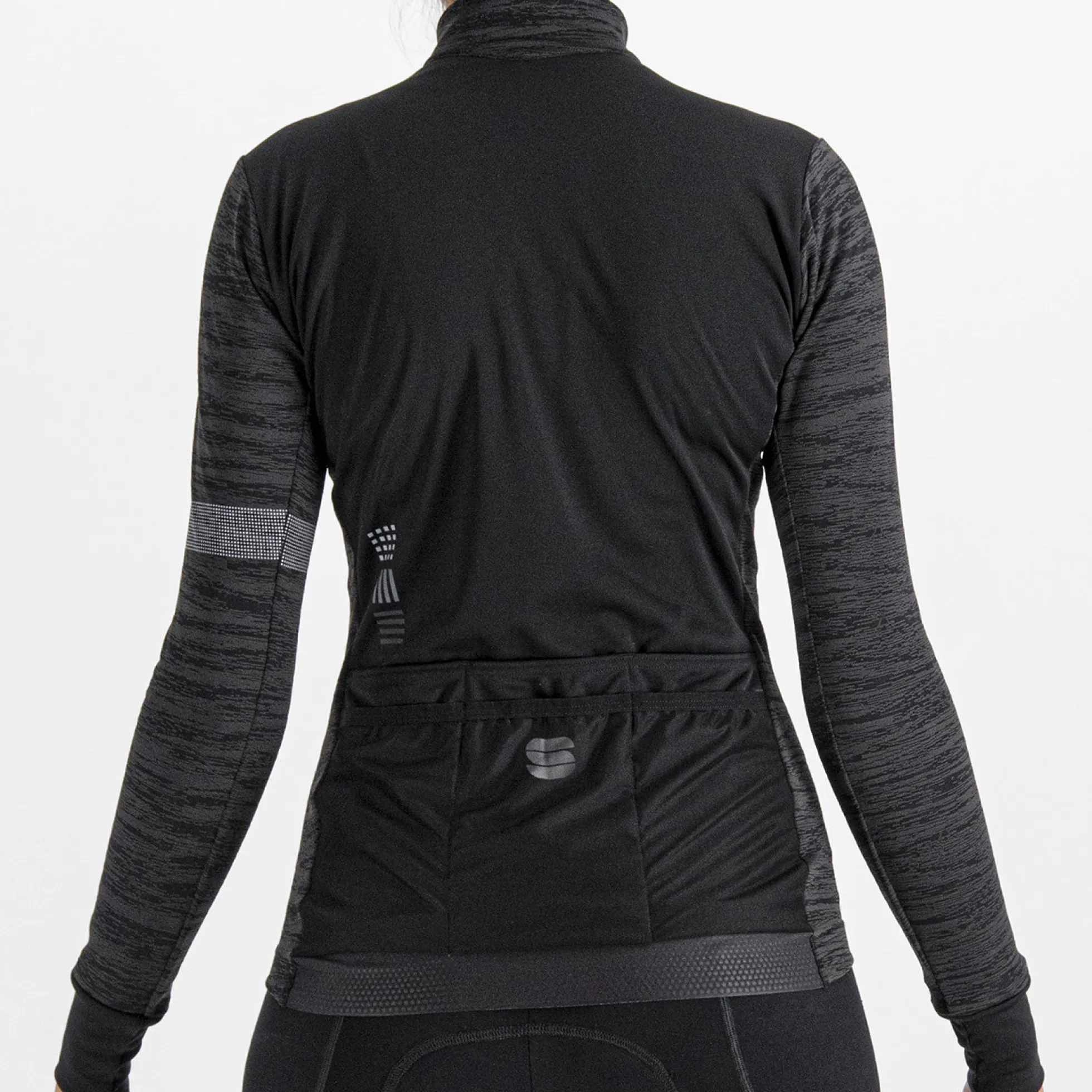 Maglia donna maniche lunghe Sportful Supergiara Thermal - Nero