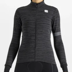 Maglia donna maniche lunghe Sportful Supergiara Thermal - Nero