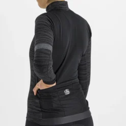 Maglia donna maniche lunghe Sportful Supergiara Thermal - Nero