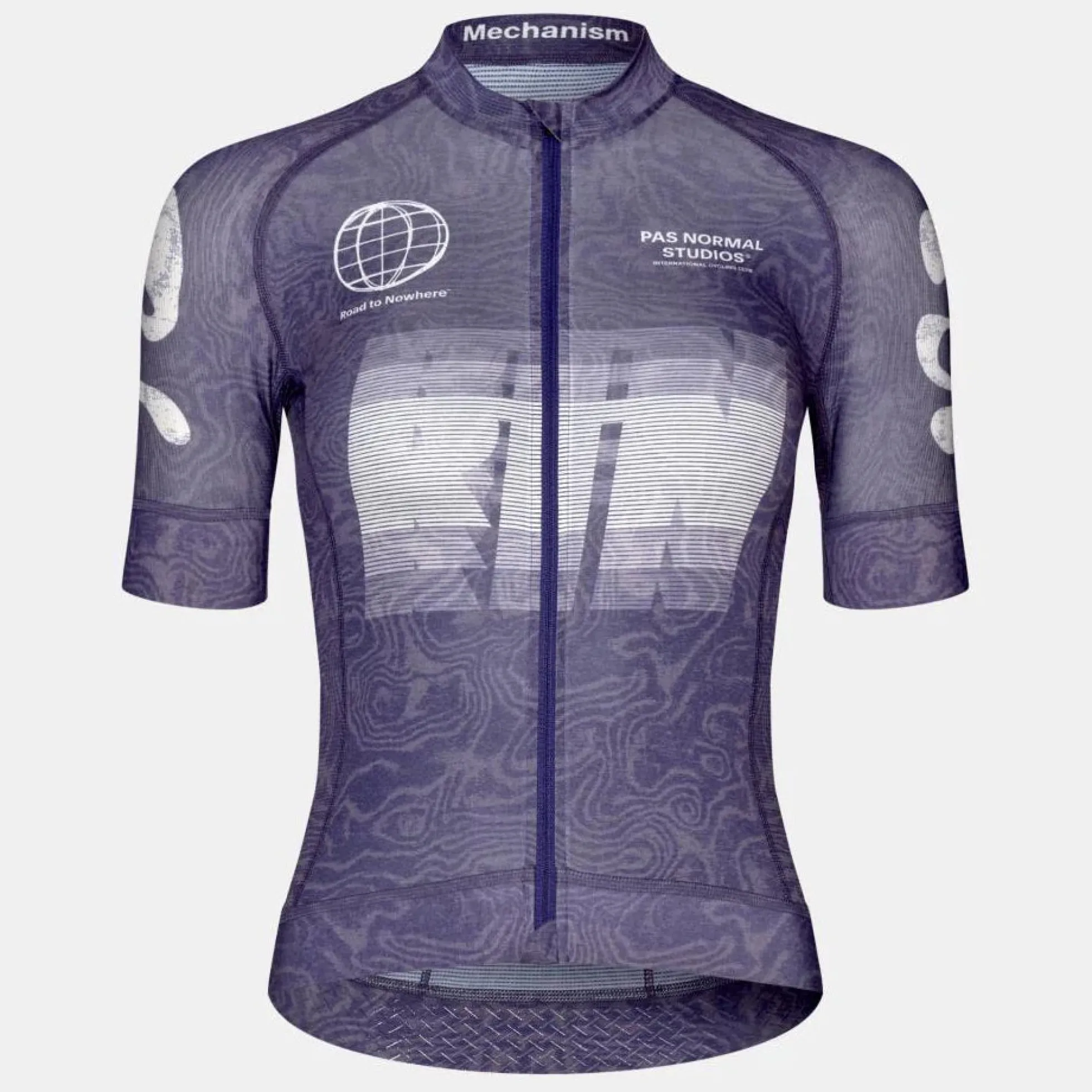Maglia donna Pas Normal Studios Mechanism Logo AOP RTN - Viola