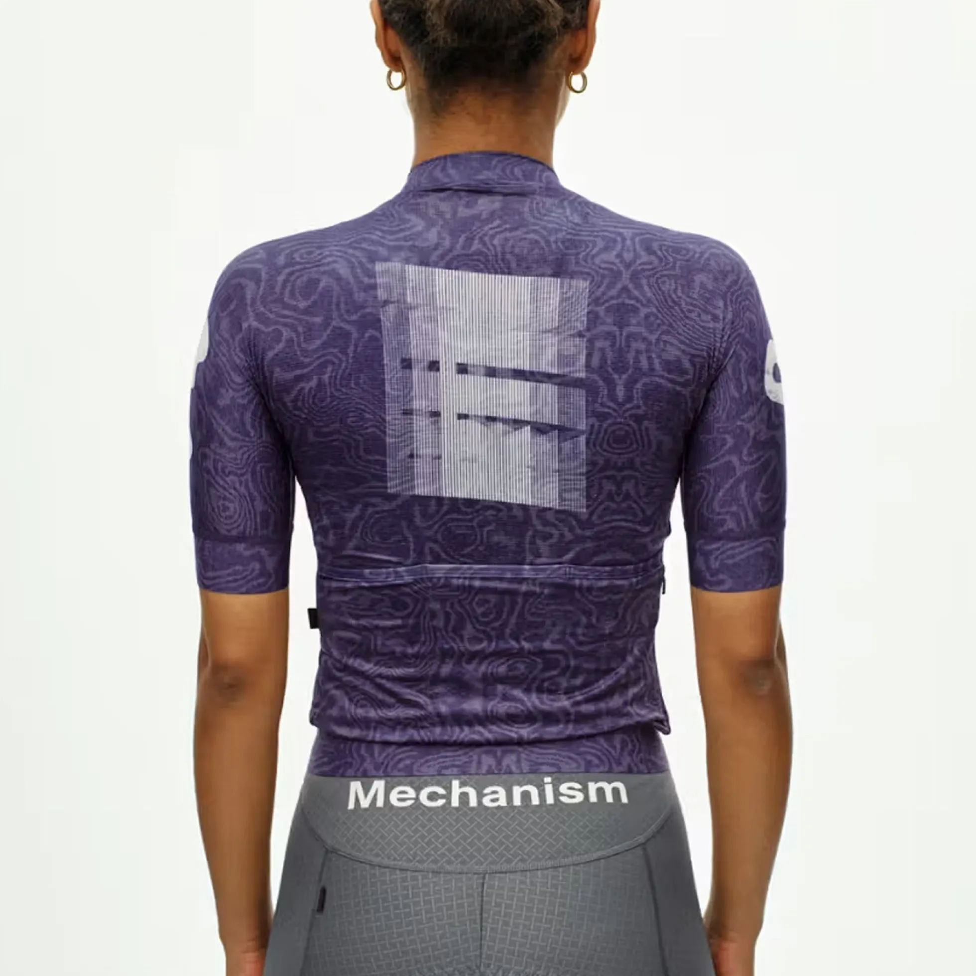 Maglia donna Pas Normal Studios Mechanism Logo AOP RTN - Viola