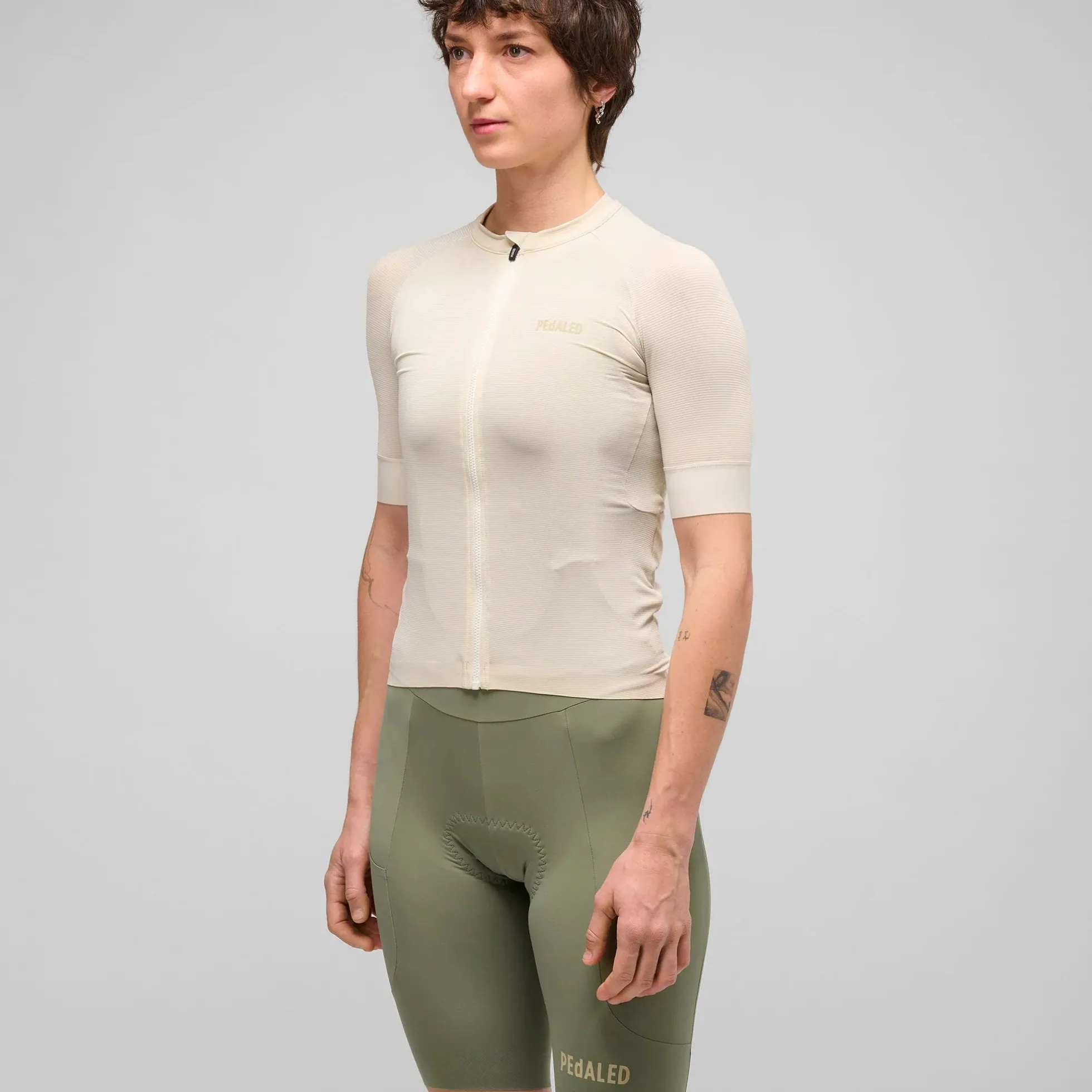Maglia donna Pedaled Element Lightweight - Bianco