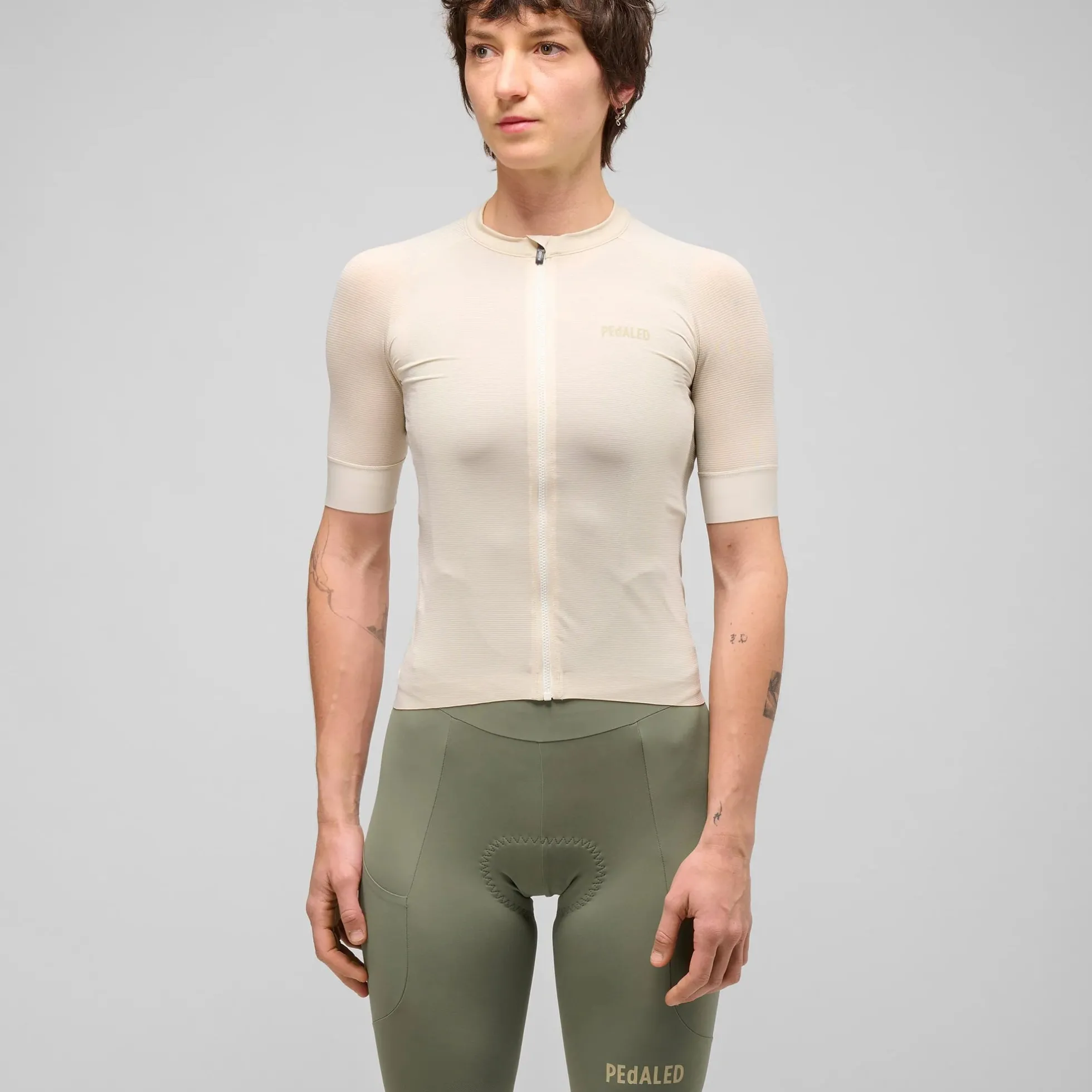 Maglia donna Pedaled Element Lightweight - Bianco