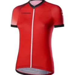 Maglia Donna Pinarello Fusion Think Asymmetric - Rosso