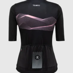 Maglia donna Pissei Tempo - Nero rosa