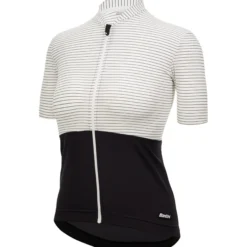 Maglia Donna Santini Color Riga - Nero