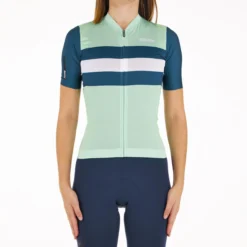 Maglia donna Santini Eco Sleek Bengal - Verde chiaro