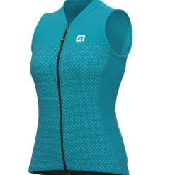 Maglia donna senza maniche Ale Solid Level - Verde