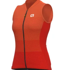 Maglia donna senza maniche Ale Solid Level - Rosso
