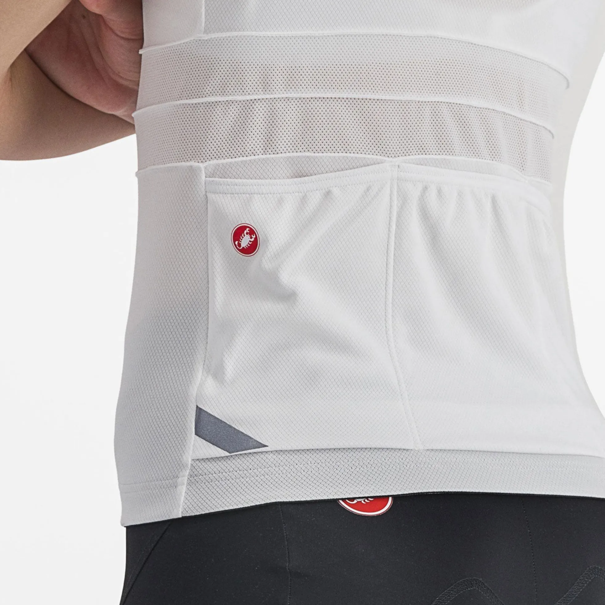 Maglia donna senza maniche Castelli Anima 4 - Bianco