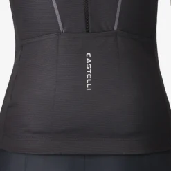 Maglia donna senza maniche Castelli Anima Flow - Nero