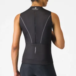 Maglia donna senza maniche Castelli Anima Flow - Nero
