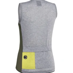 Maglia donna senza maniche Dotout Glory - Verde grigio