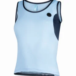 Maglia donna senza maniche Jëuf Train - Azzurro