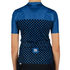 Maglia donna Sportful Checkmate - Blu