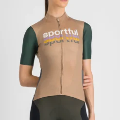 Maglia donna Sportful Supergiara 2 Logo - Marrone