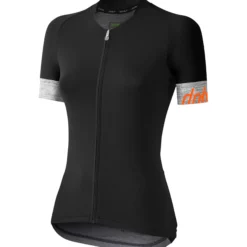 Maglia Dotout Crew Donna - Nero grigio melange