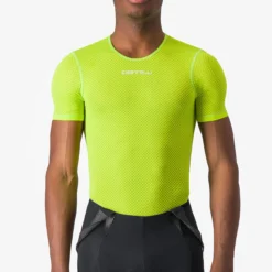 Maglia intima Castelli Pro Mesh 2.0 - Giallo