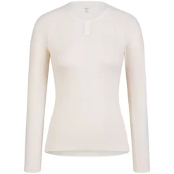 Maglia intima donna maniche lunghe Rapha Merino - Bianco